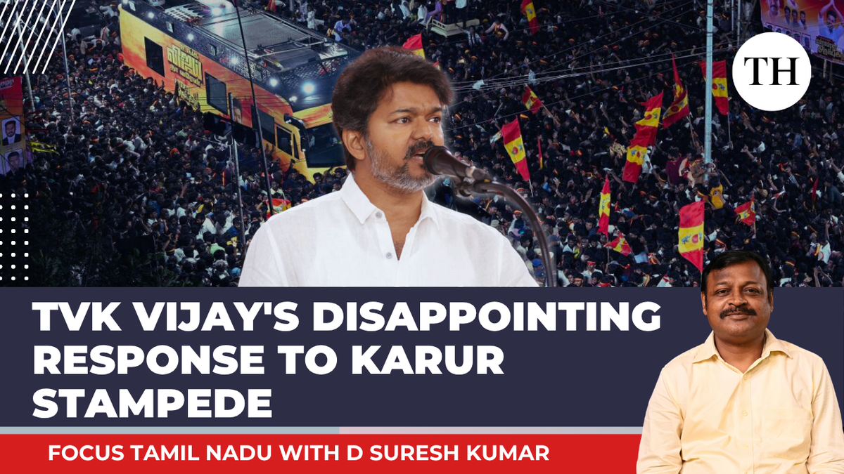Watch | Karur stampede: Why Vijay can’t wash off responsibility | Focus Tamil Nadu