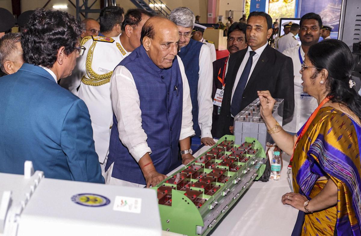 Rajnath Singh lays foundation stone of a Large Cavitation Tunnel at NSTL, Visakhapatnam