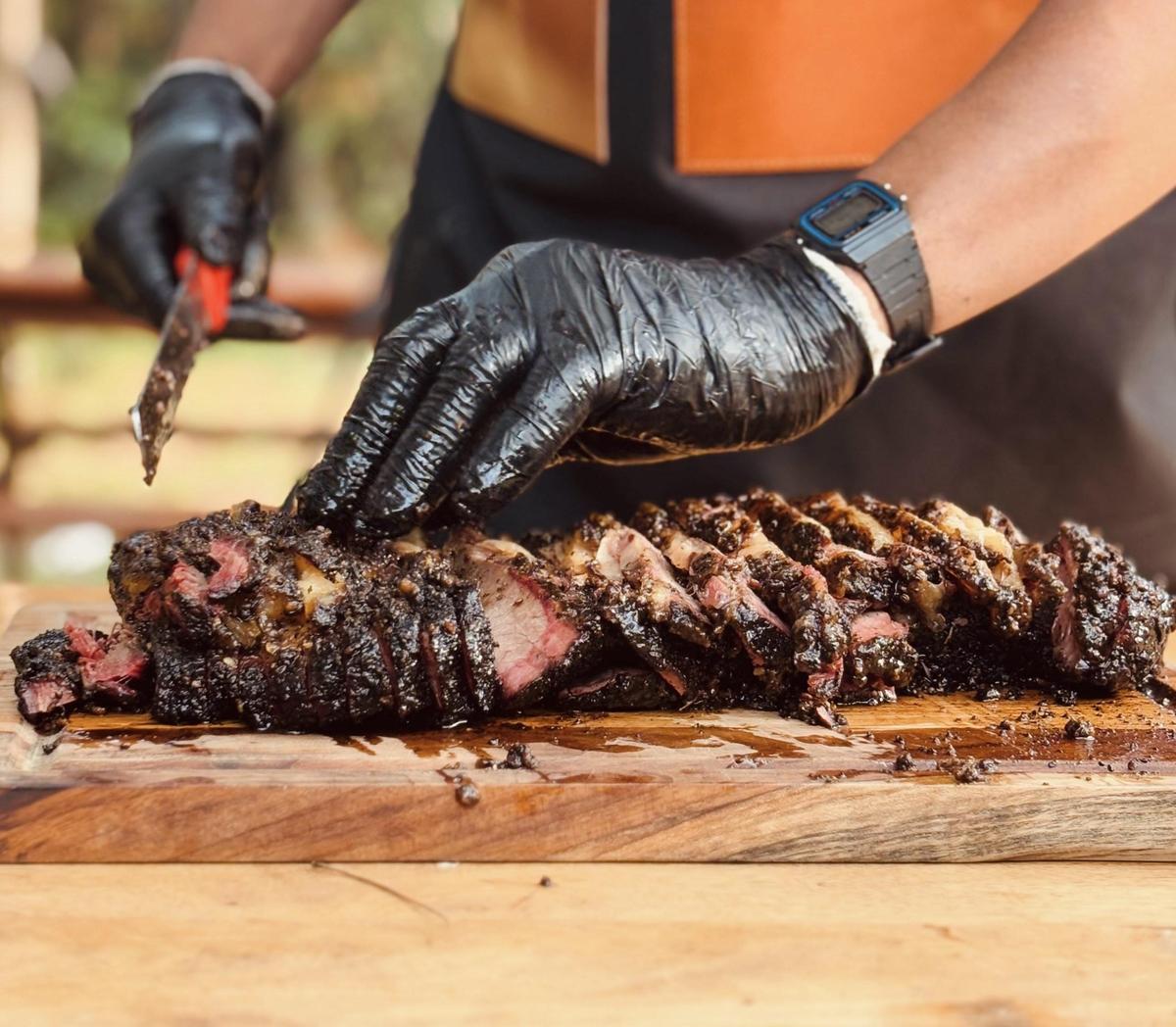 स्मोकी रिज से बीफ़ ब्रिस्केट