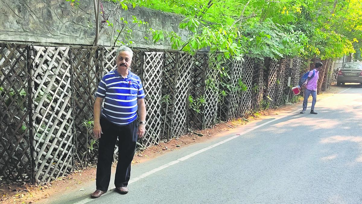 Residents raise stands of trees to check unauthorised parking