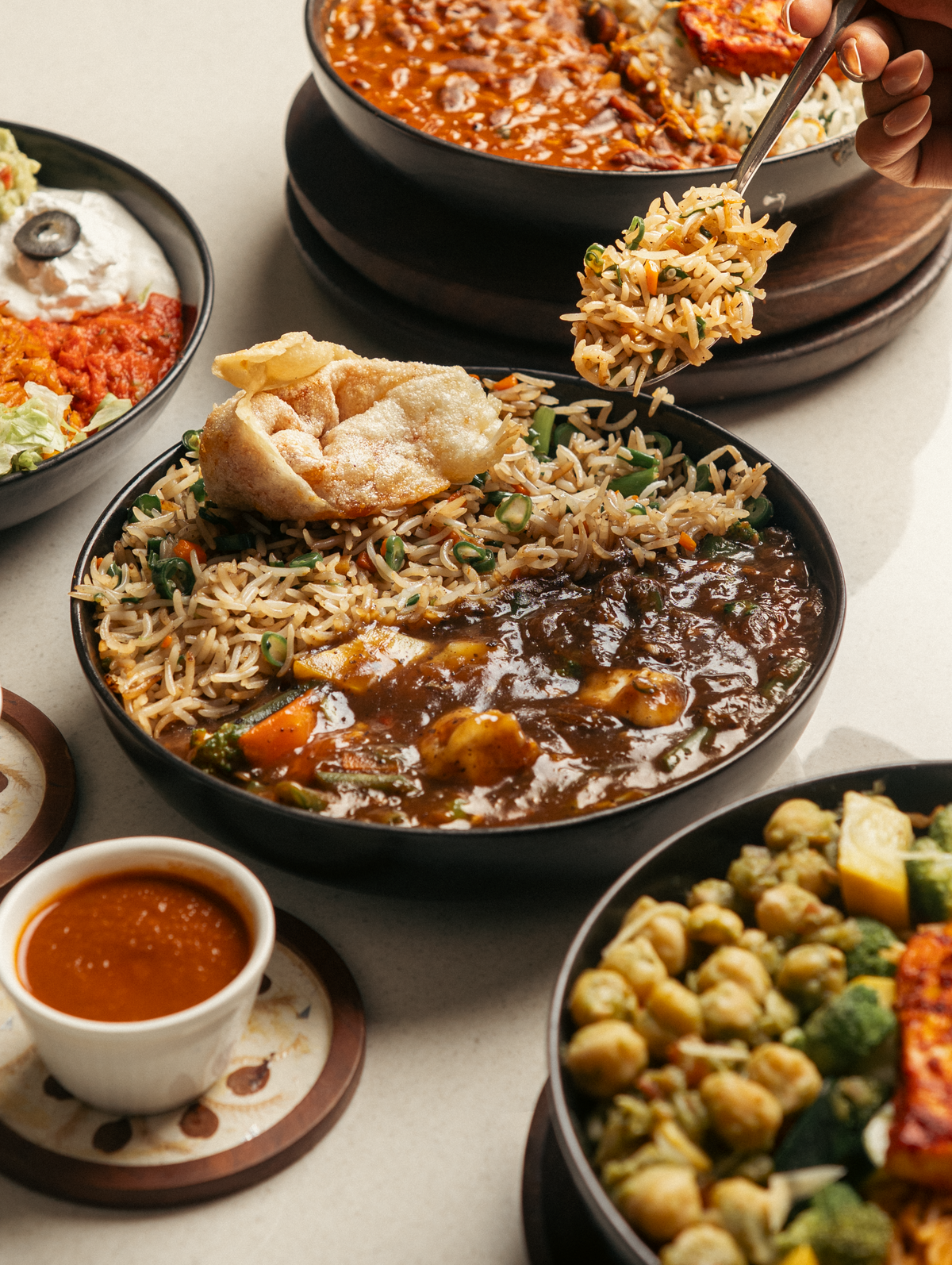 A selection of dishes from the menu A selection of dishes from the menu