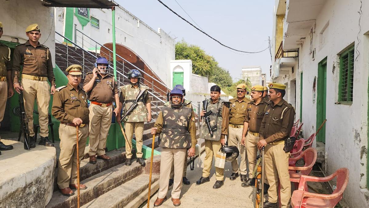 After Shahi Jama Masjid survey, Sambhal remains tense amid heavy police presence