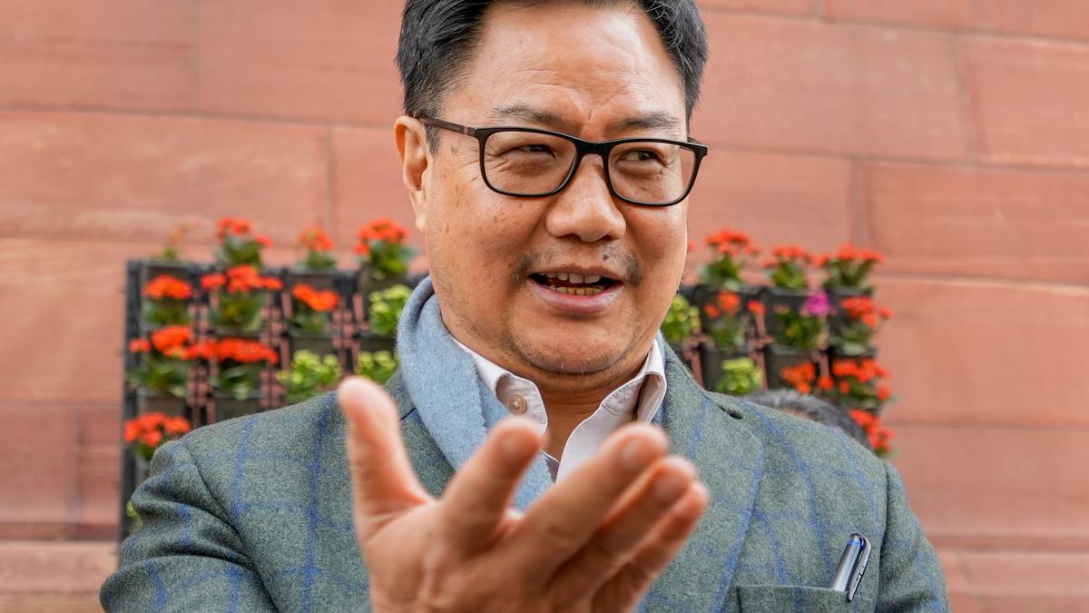 Government can seek rethink on Collegium recommendations: Kiren Rijiju