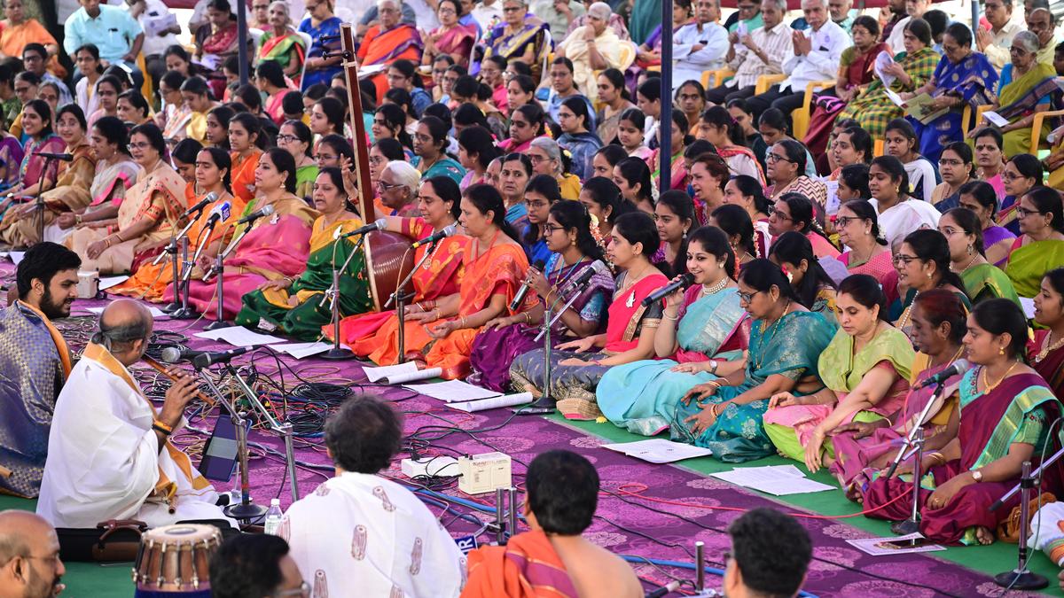 Tyagaraja Aradhana Sangeetotsavam concludes on a resonant note