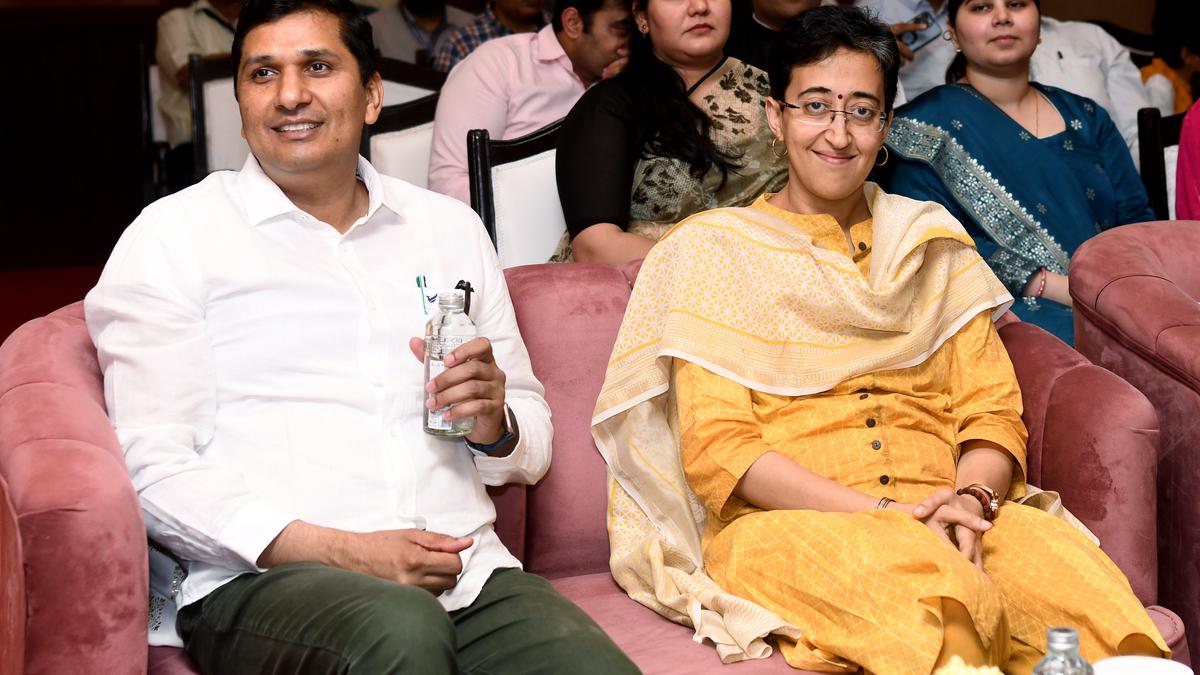 New Cabinet Ministers Atishi, Bharadwaj hit the ground running