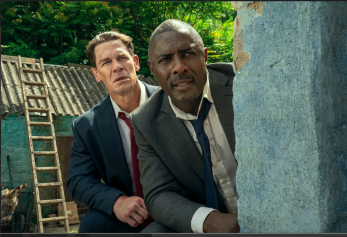 John Cena and Idris Elba in ‘Heads of State’