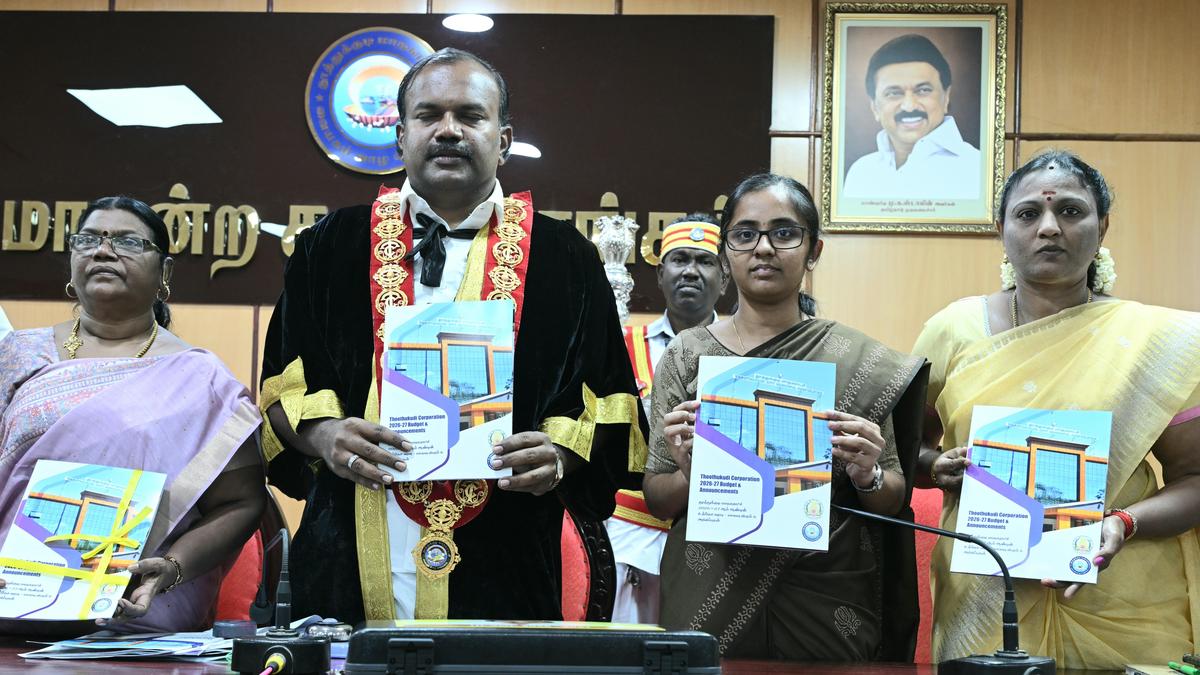 Thoothukudi Corporation presents ₹9.69 crore surplus Budget; proposes to lay 278 new roads