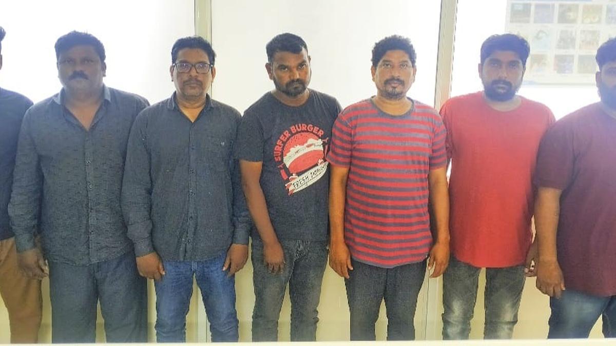 Eight of a gang arrested for fabricating land documents worth ₹5 crore