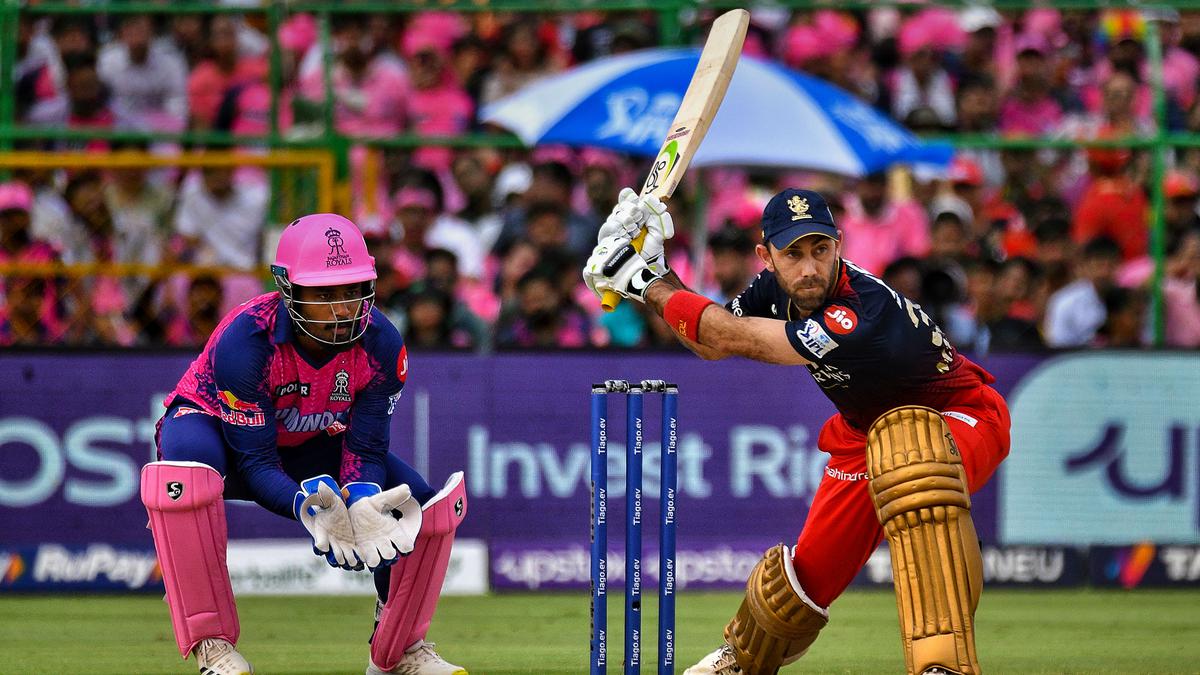 IPL 2023, RR vs RCB | Fifties by Maxwell and du Plessis take Bangalore to 171/5