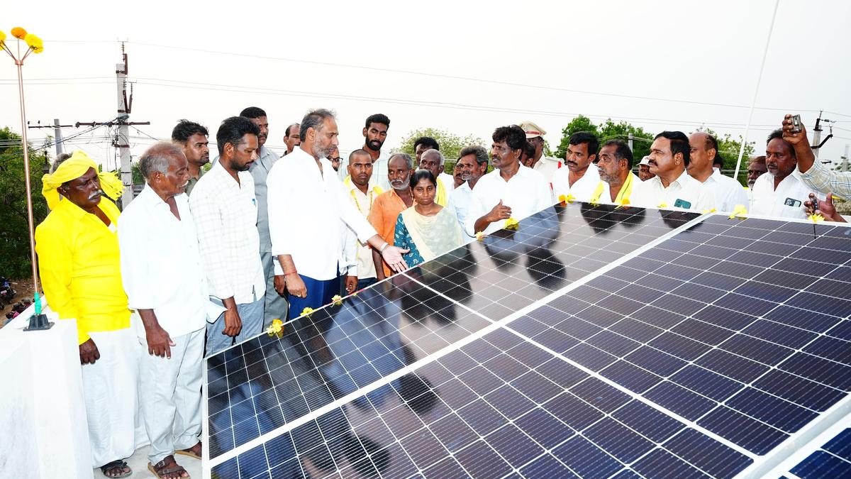 Six lakh SC/ST families in Andhra Pradesh to get free solar units, says Minister