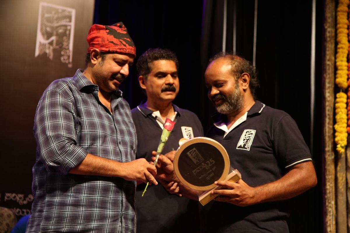 Jayateertha, Ravindra Poojary and Manjunath Badiger Jayateertha, Ravindra Poojary and Manjunath Badiger