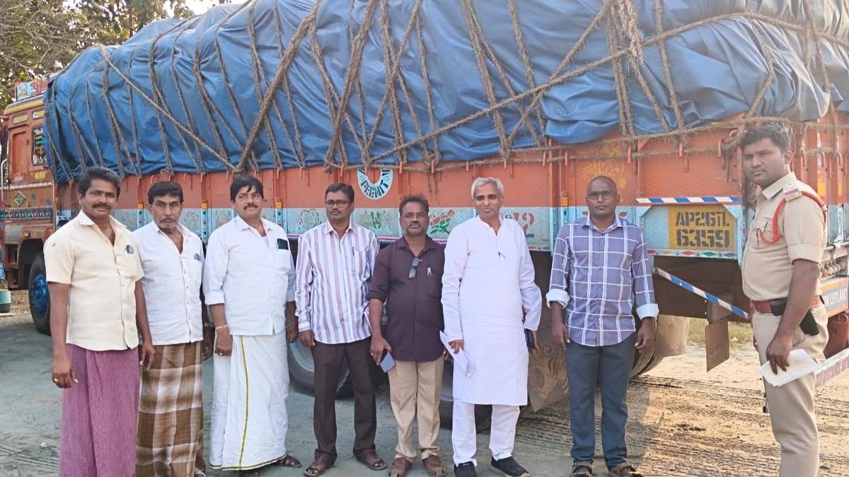 Truck with ‘illegally transported’ PDS rice seized in Nellore, two held