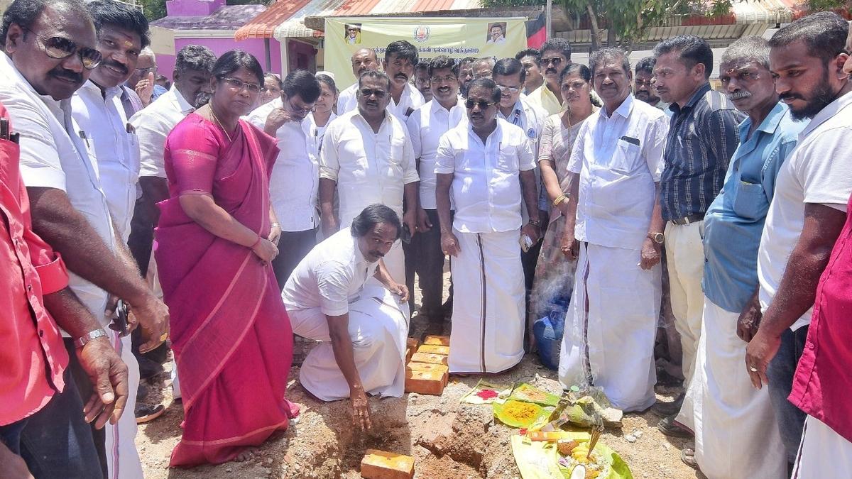 Foundation laid for surgical theatre building at government hospital in Boothapandi