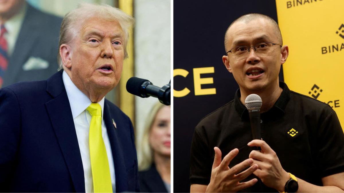 Trump pardons Binance founder Changpeng Zhao