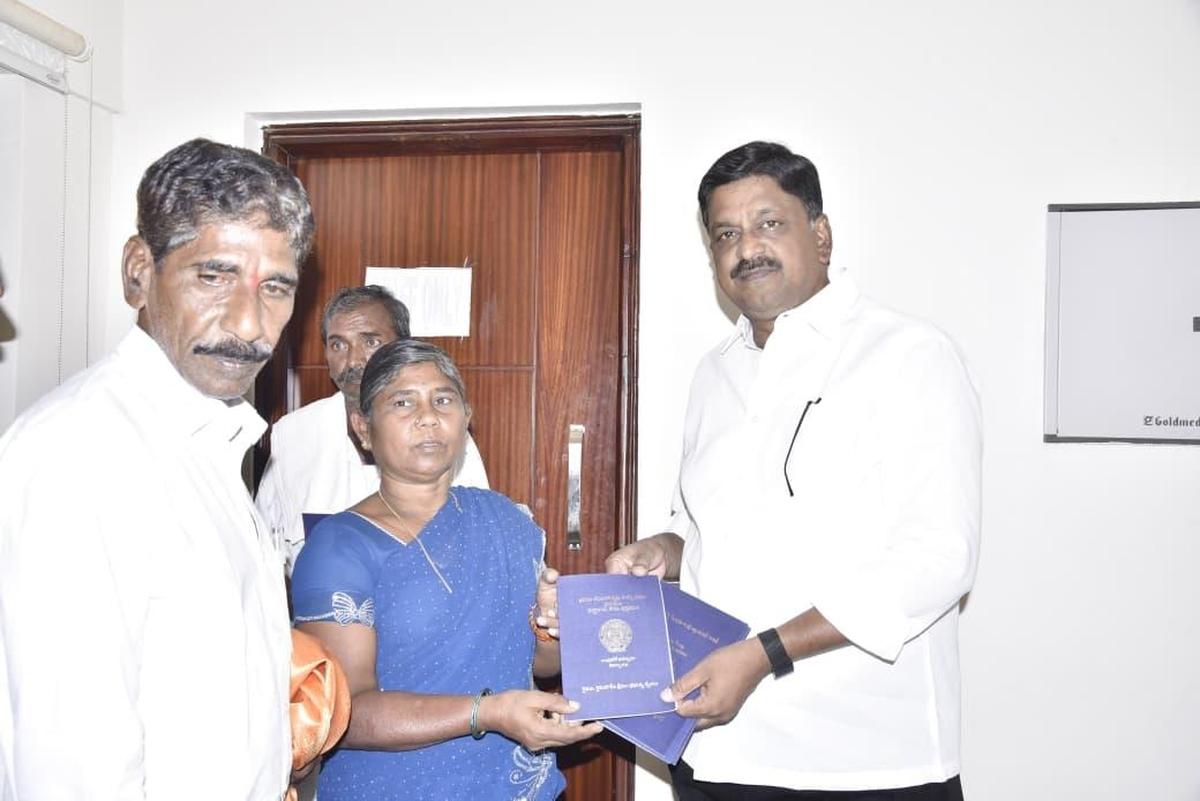 100-year-old problem of farmers resolved with issuance of pattadar passbooks