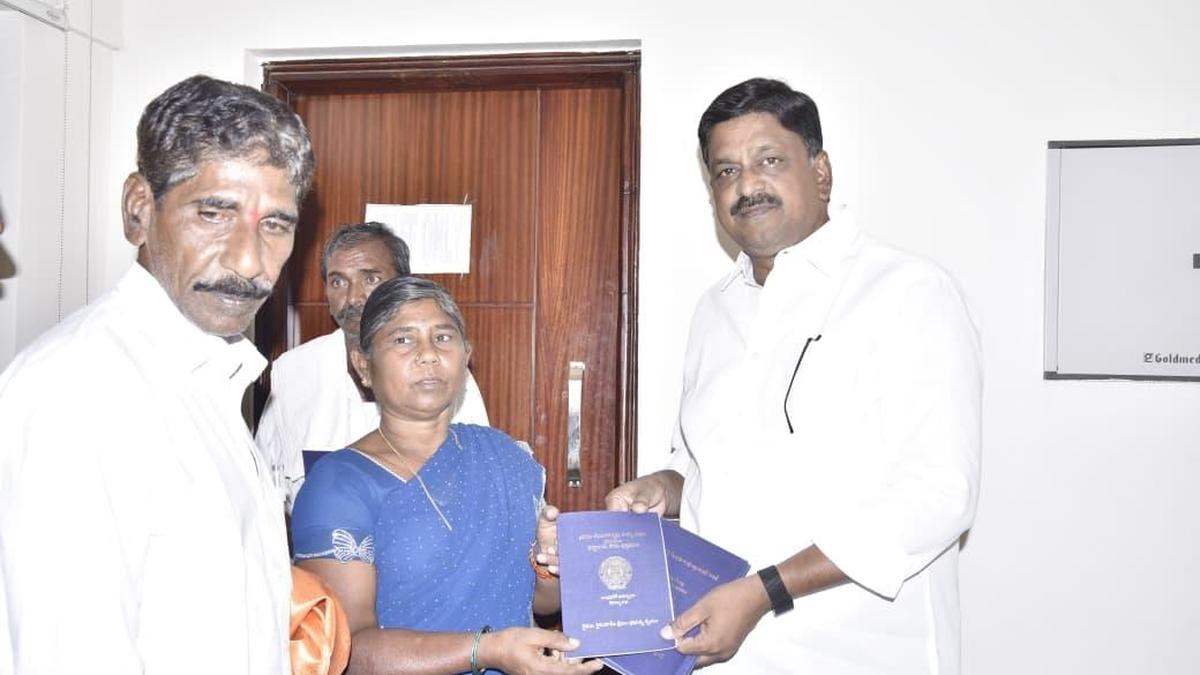 100-year-old problem of farmers resolved with issuance of pattadar passbooks