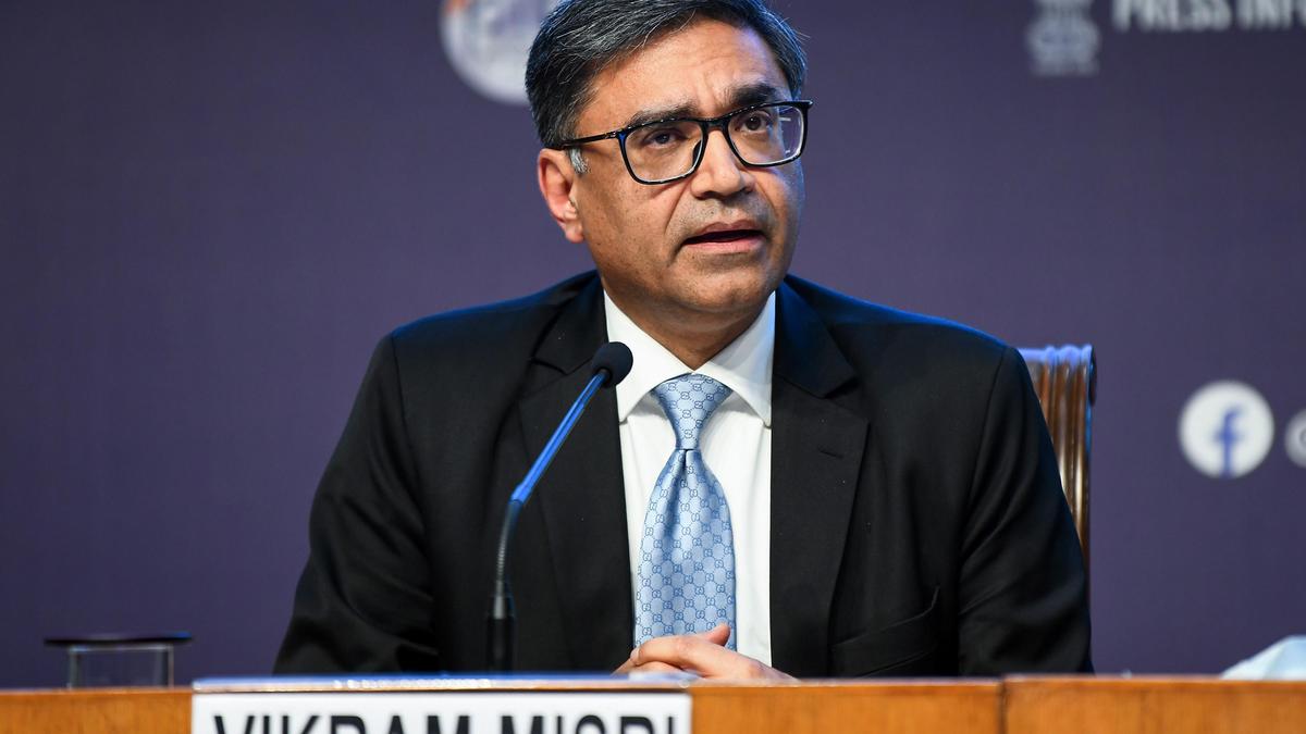 Foreign Secretary Misri doesn’t refute Trump’s claims, says ‘national interests’ guide oil imports