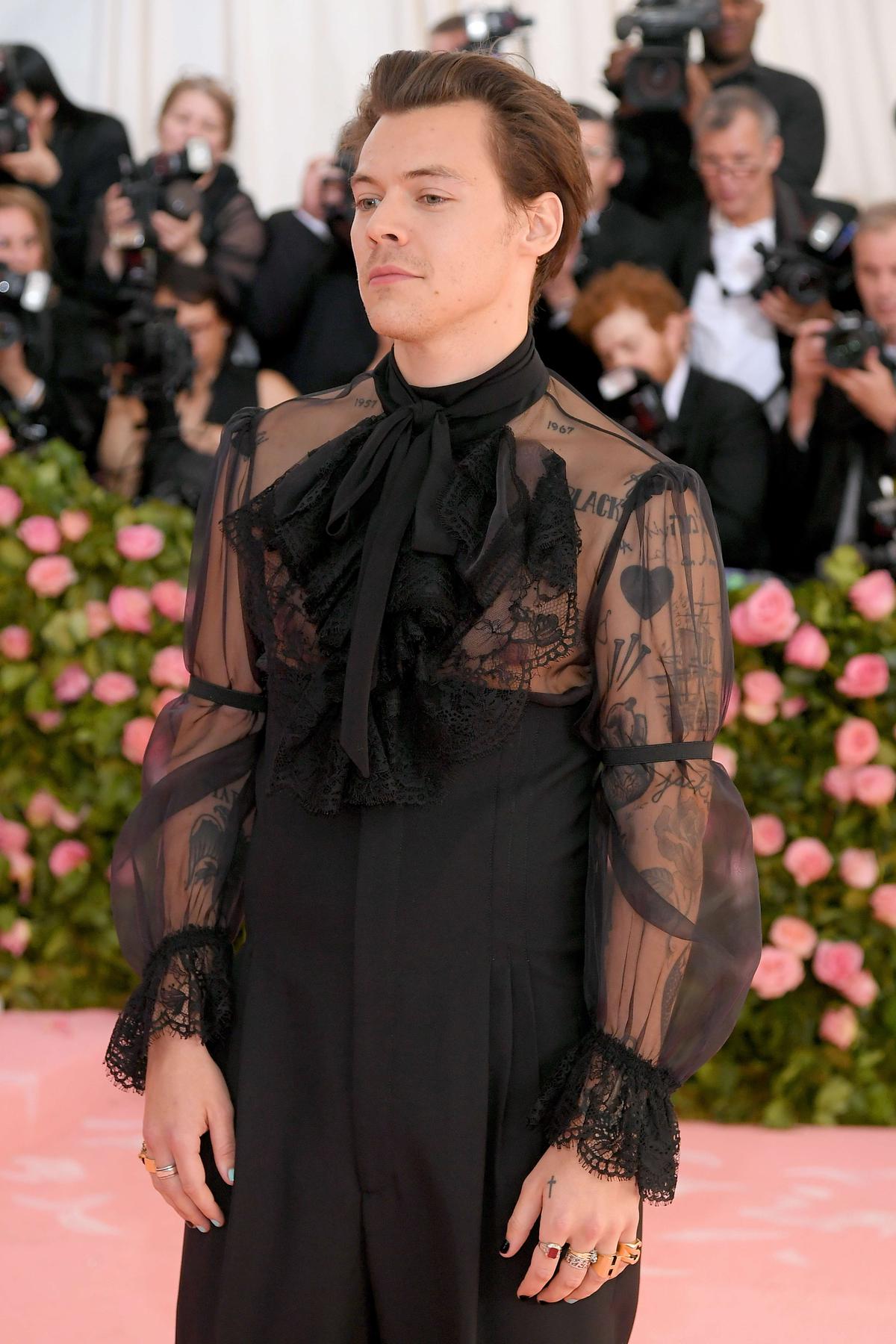 Harry Styles at The 2019 Met Gala 