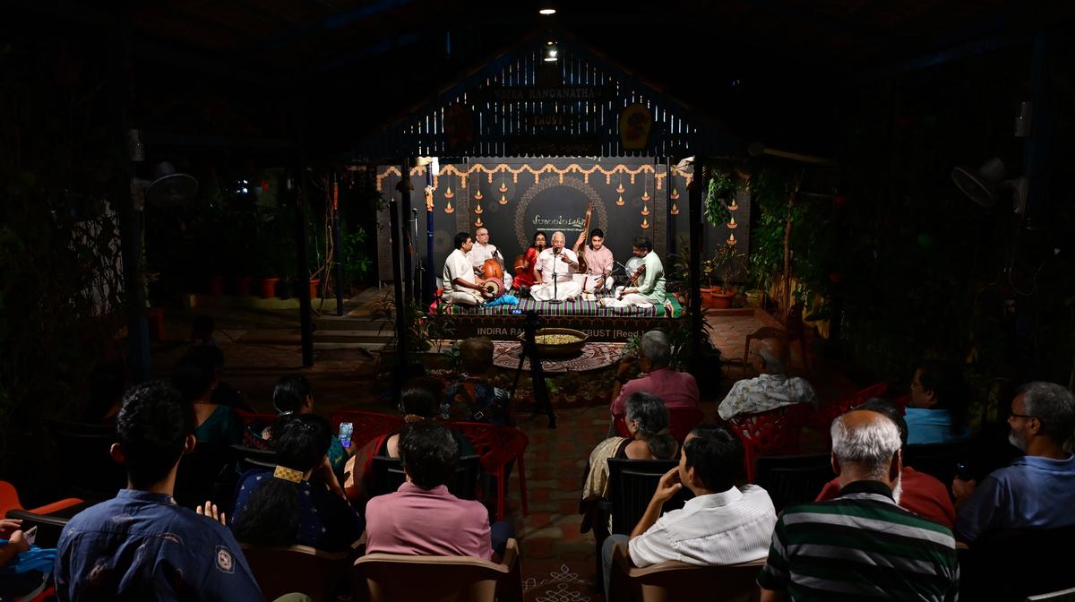 Alepey Venkatesan’s thematic presentation at Indira Ranganathan Trust in Chennai