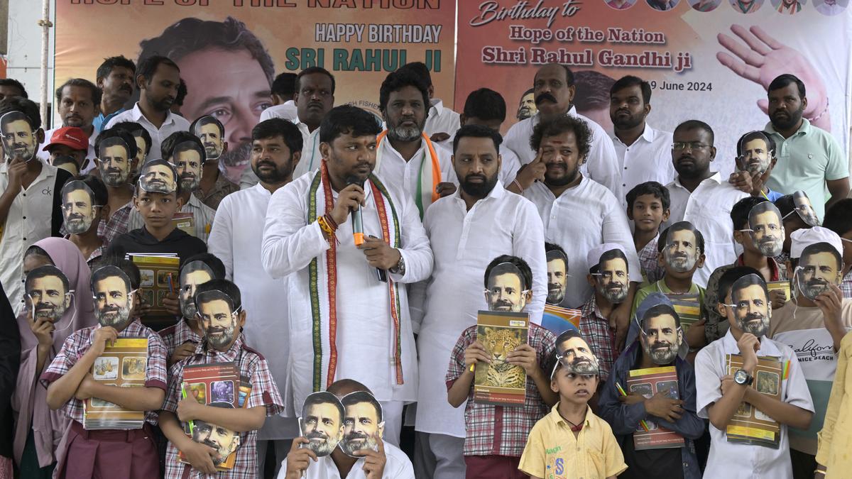 Congress celebrates Rahul Gandhi’s birthday across Telangana