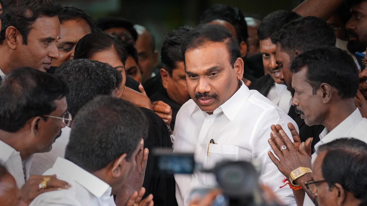 A. Raja appears before Chennai special court in disproportionate assets case