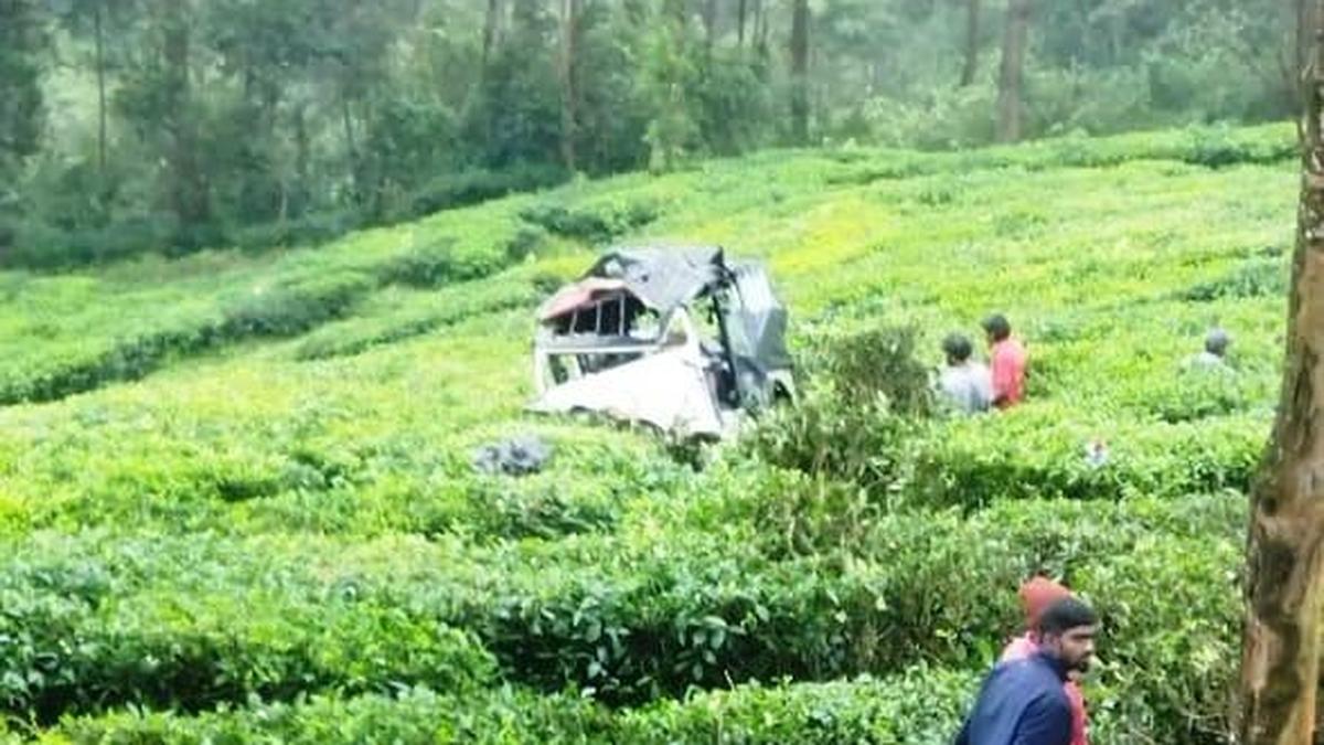 Tourist from Tamil Nadu killed, 10 injured as MUV falls into gorge in Munnar