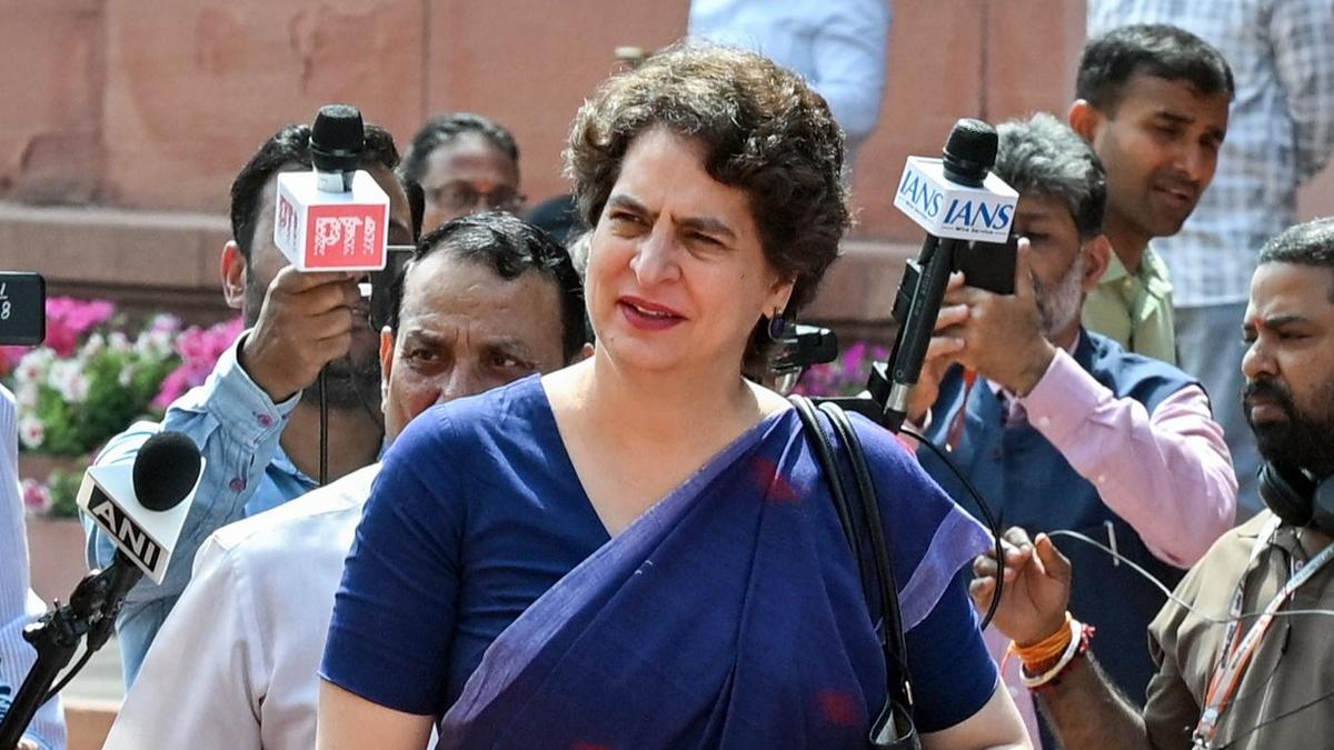 PM Modi did not say anything new, discussion on West Asia should happen in Parliament: Priyanka Gandhi
