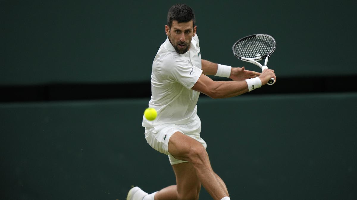Novak Djokovic defeats Jannik Sinner at Wimbledon to reach the final and near an eighth title