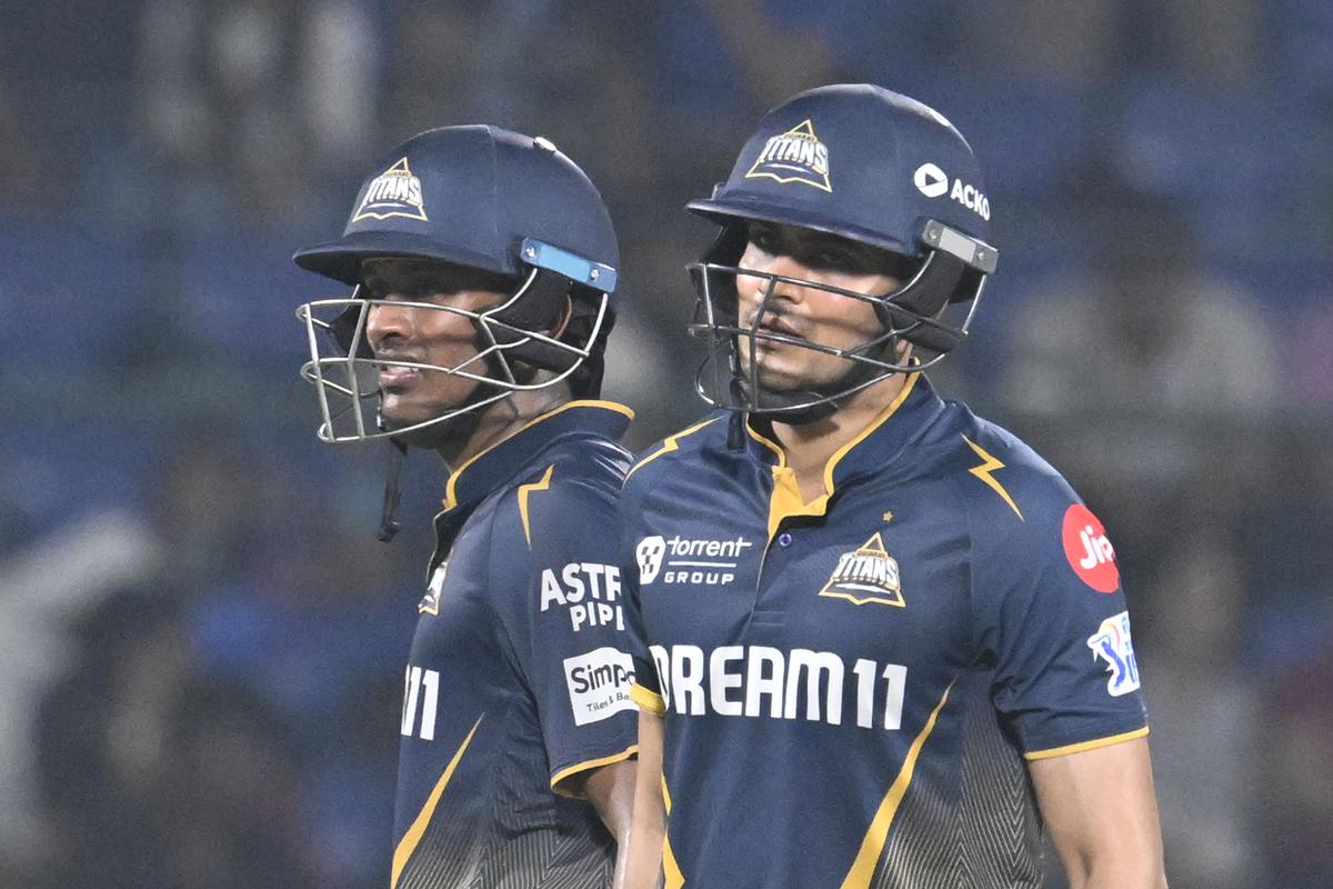 Gujarat Titans batters Shubman Gill and Sai Sudharsan Gujarat Titans batters Shubman Gill and Sai Sudharsan