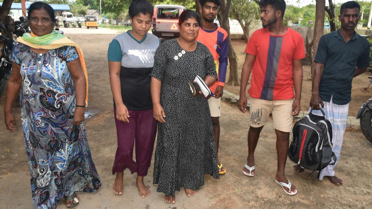 Six Sri Lankan Tamils reach first islet in Arichalmunai The Hindu
