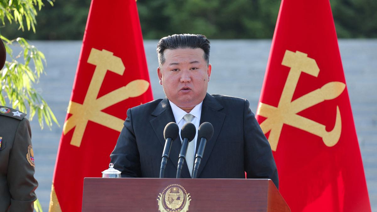 Kim Jong Un says North Korea will never give up space reconnaissance programme