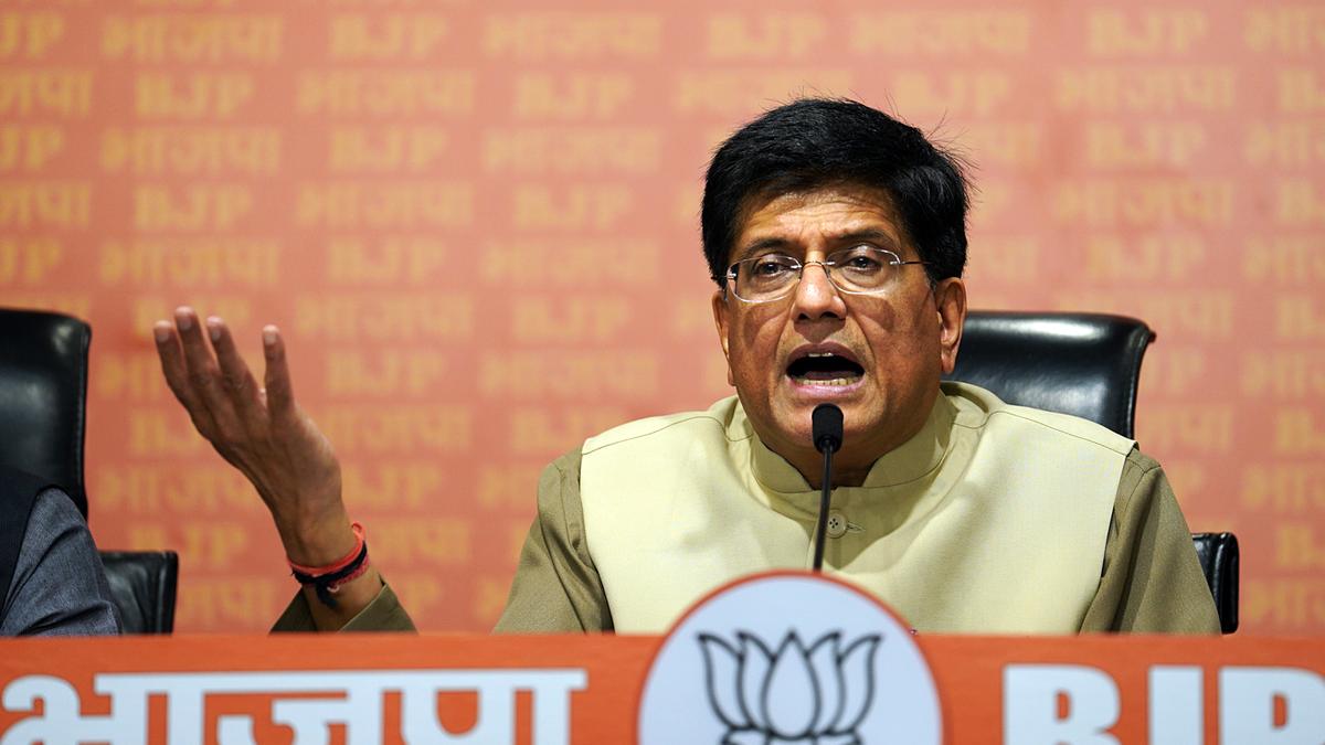 Rahul Gandhi has disrespected every democratic institution, says Piyush Goyal