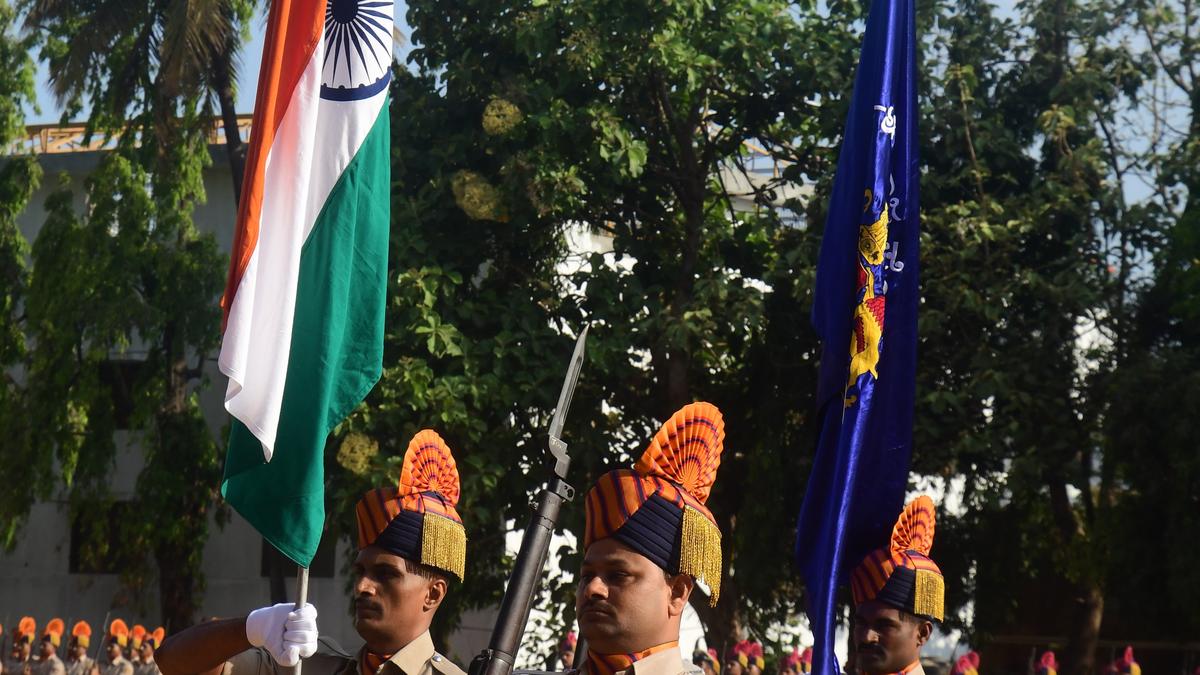 Police Flag day jointly celebrated The Hindu