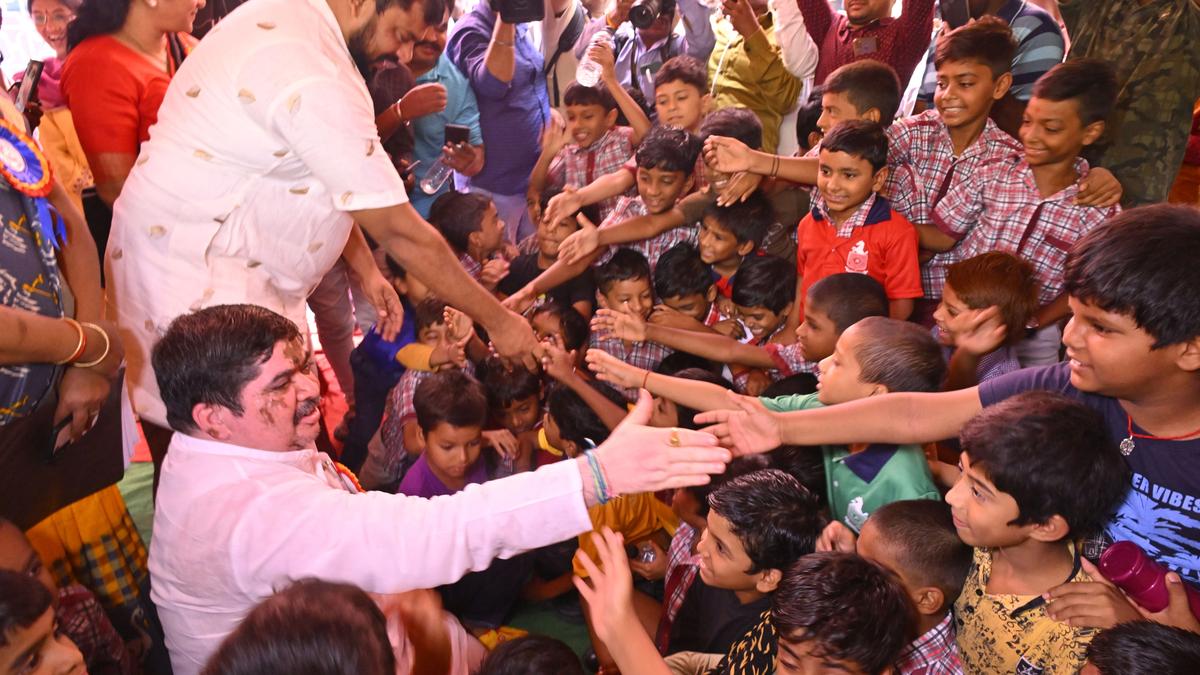 School uniforms, textbooks distributed to students of government schools