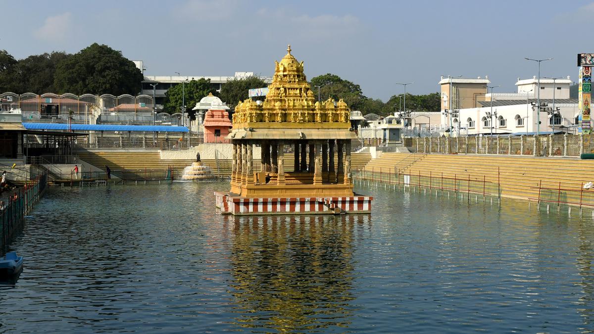 Tirumala temple tank to remain closed for a month