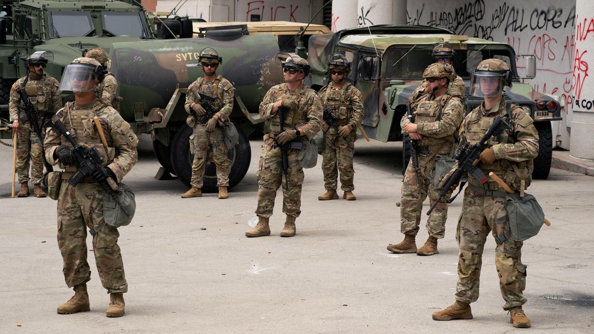 Troops sent by Trump reach protest-hit Los Angeles over Governor Newsom’s wishes