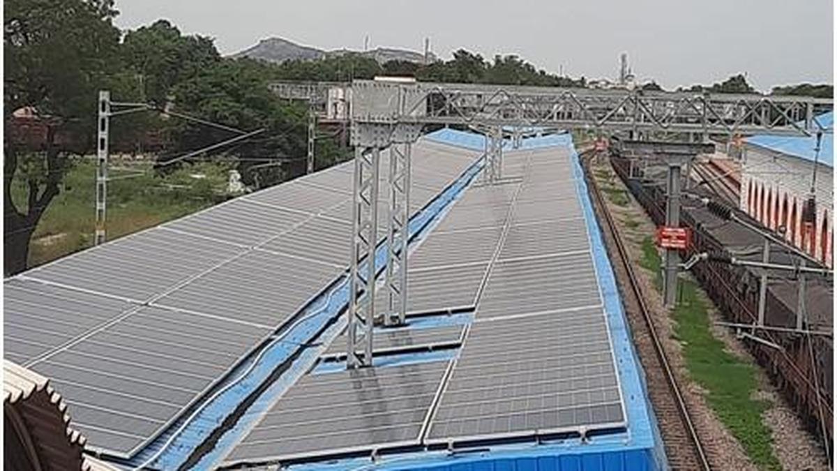 Rooftop solar plants commissioned at 148 stations across South Western Railway