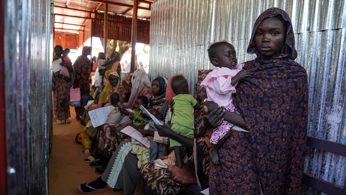 Refugees from Sudan’s civil war reel under acute hunger and malnutrition