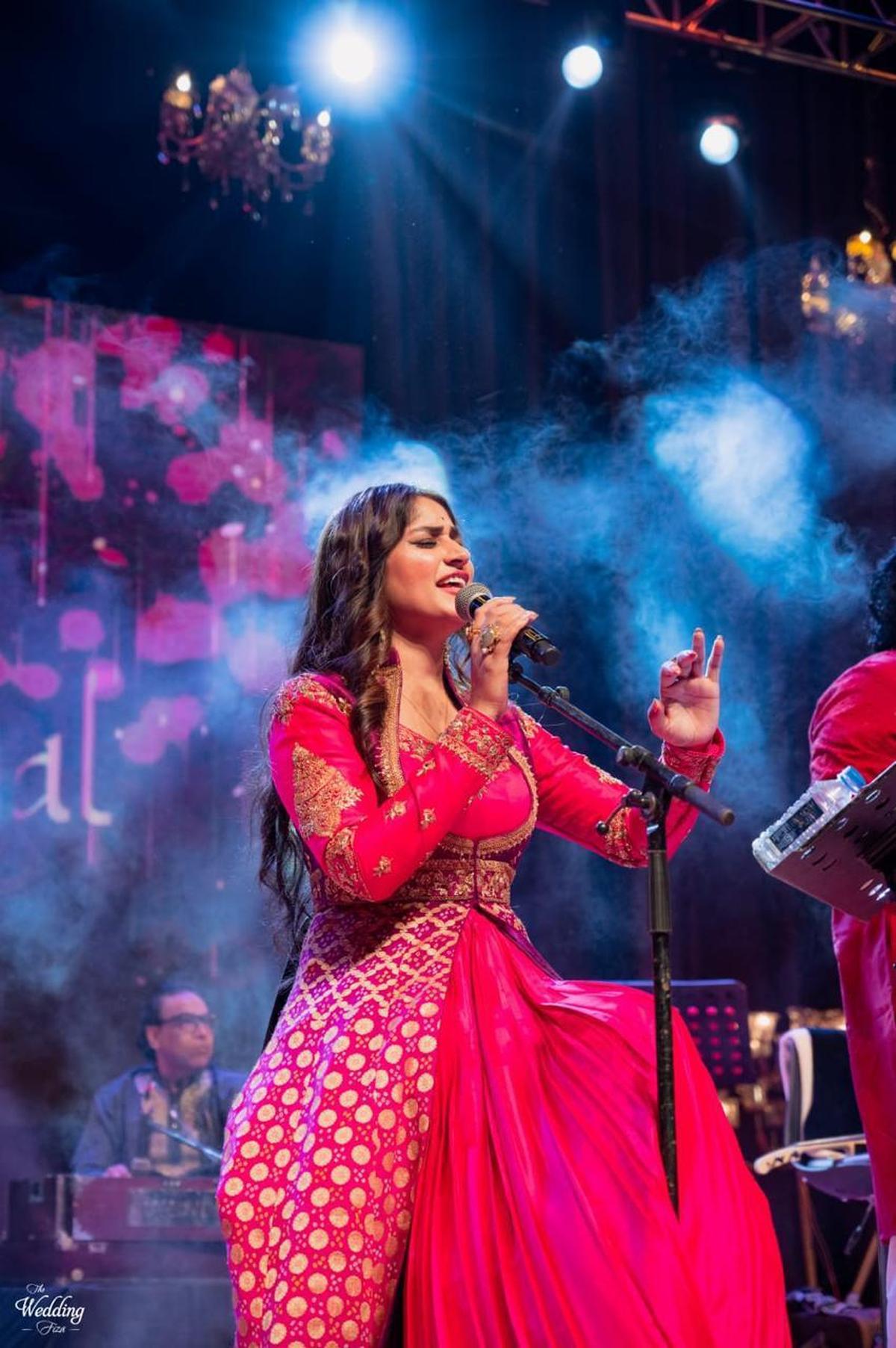 Pratibha Singh Baghel at a show