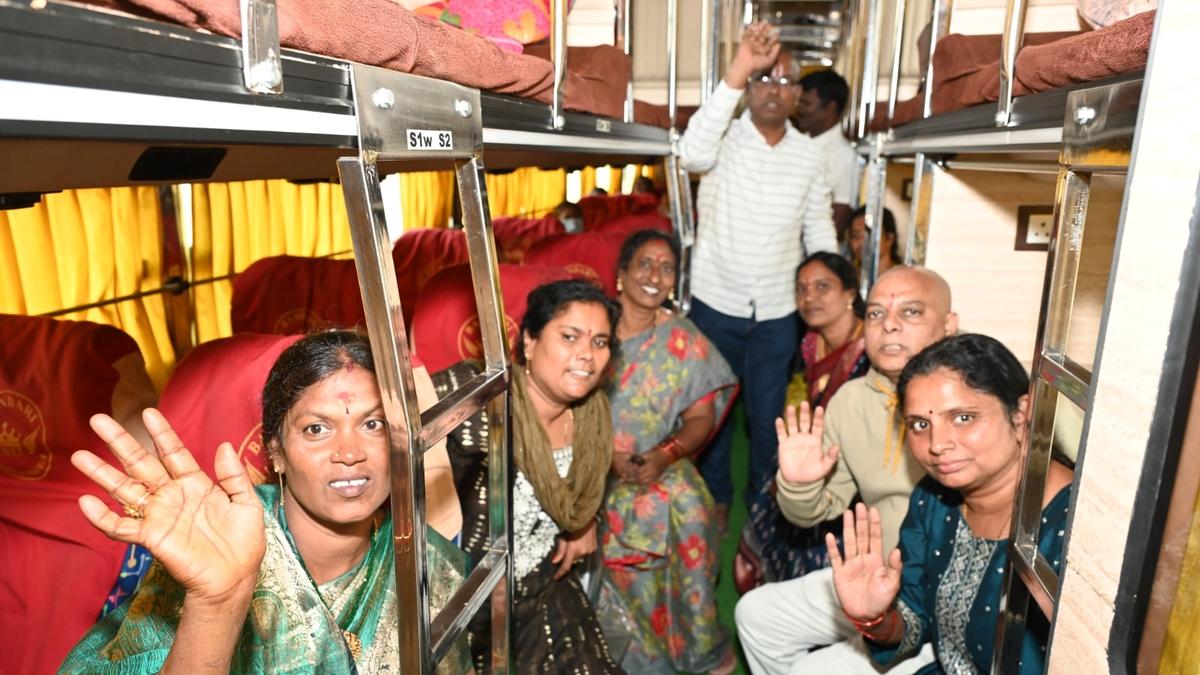 Tirupati stampede: injured patients leave home after ‘Vaikunta Dwara Darshan’