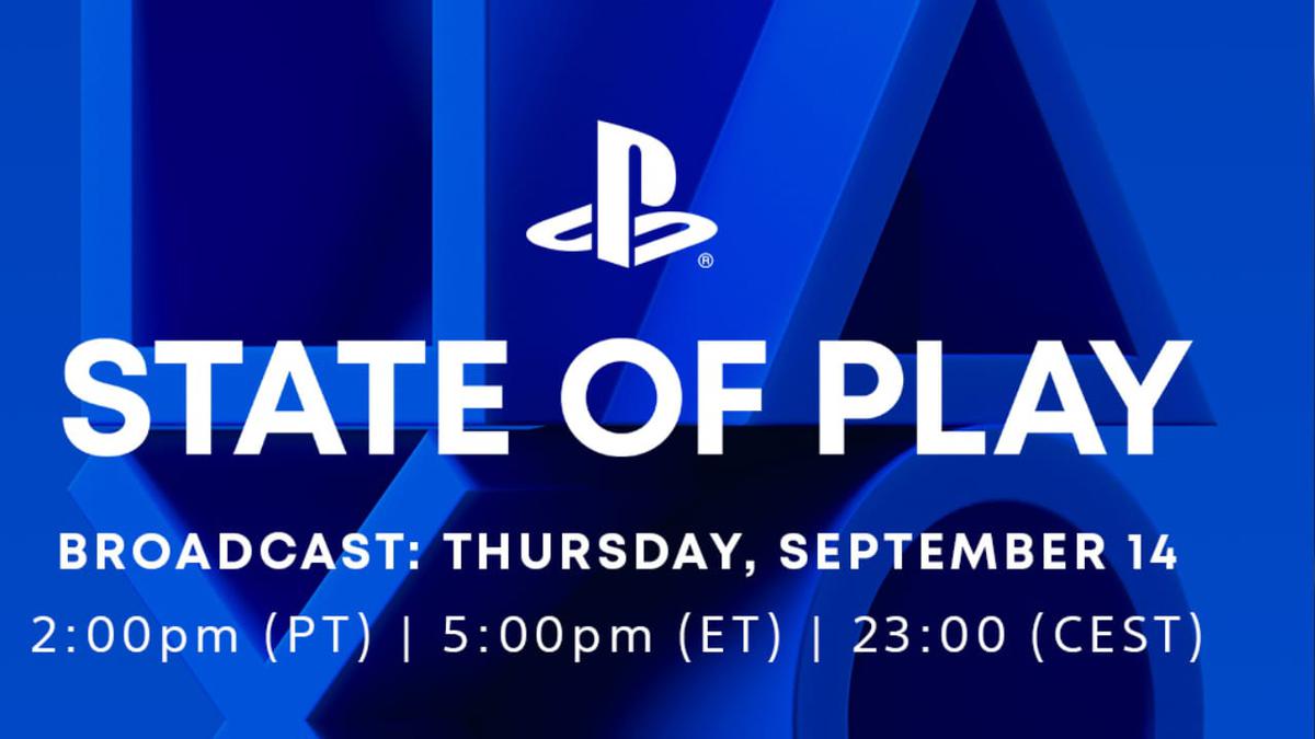 PlayStation State of Play Set for Tomorrow, September 14