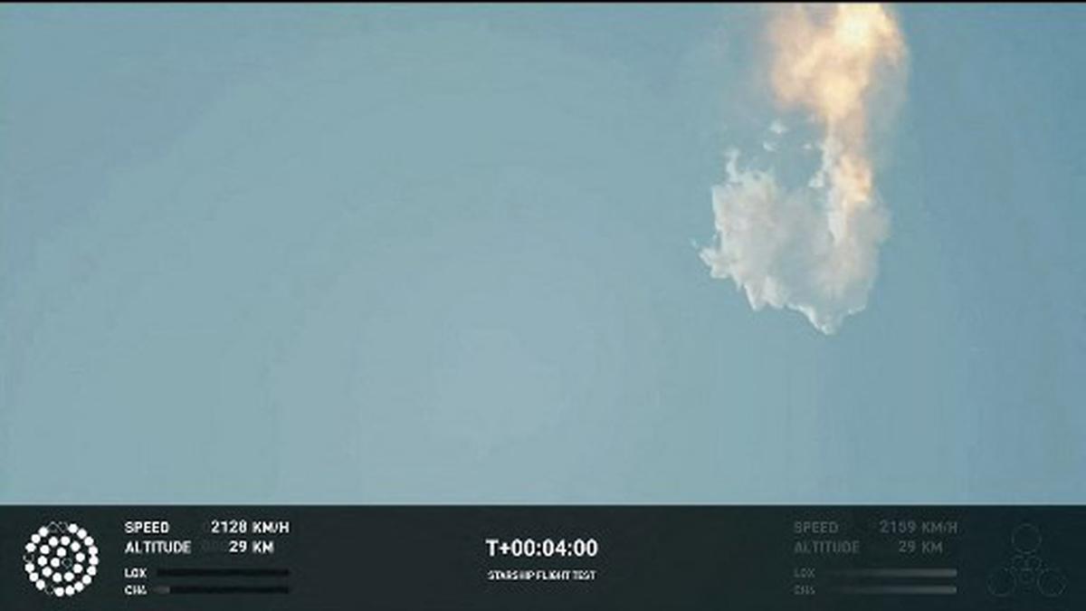 SpaceX’s next-generation rocket Starship explodes during first test-flight