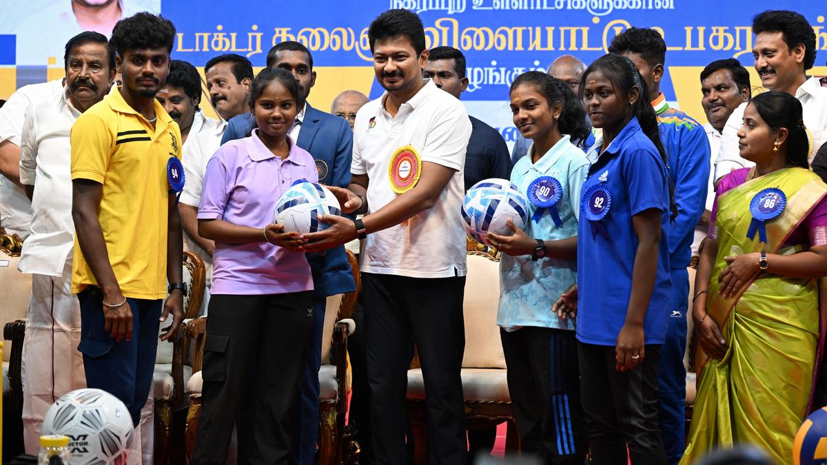 State made rapid strides in sports infrastructure development since 2021, says Udhayanidhi Stalin