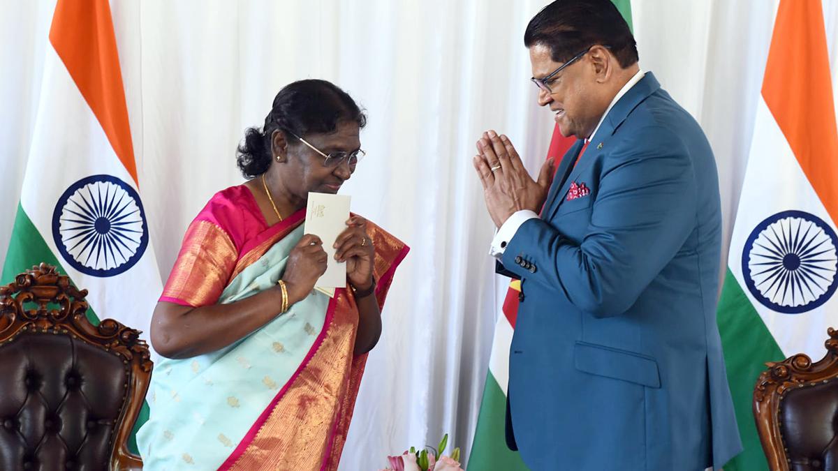 President Murmu meets Suriname counterpart; discusses ways to deepen bilateral partnership