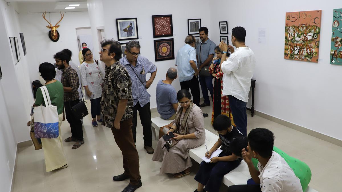 Works of 15 coastal artists exhibited in Kolkata