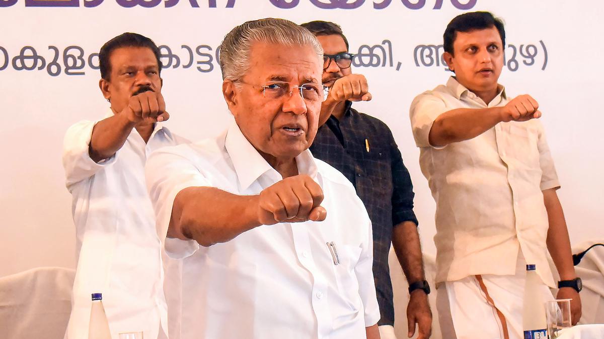 Kerala Chief Minister Pinarayi Vijayan urges authorities to act tough against those involved in illegal dumping of untreated sewage