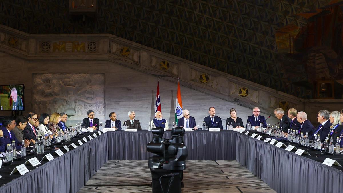Modi in Norway LIVE: PM holds interaction with Norwegian business leaders