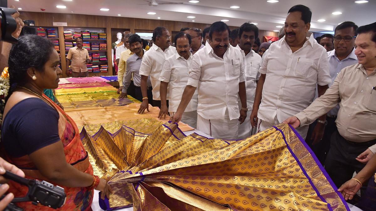 Co-optex runs with profit in DMK regime: T.N. Handloom Minister Gandhi