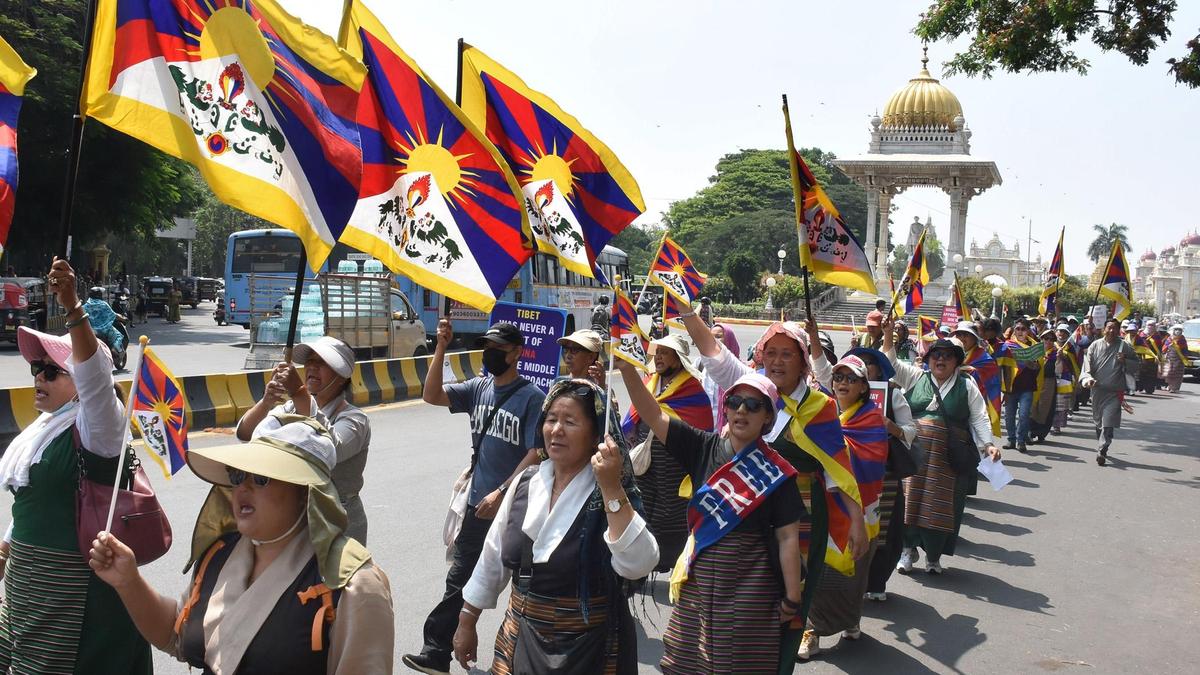 Rally in Mysuru marks Tibetan National Uprising Day - The Hindu by Authors