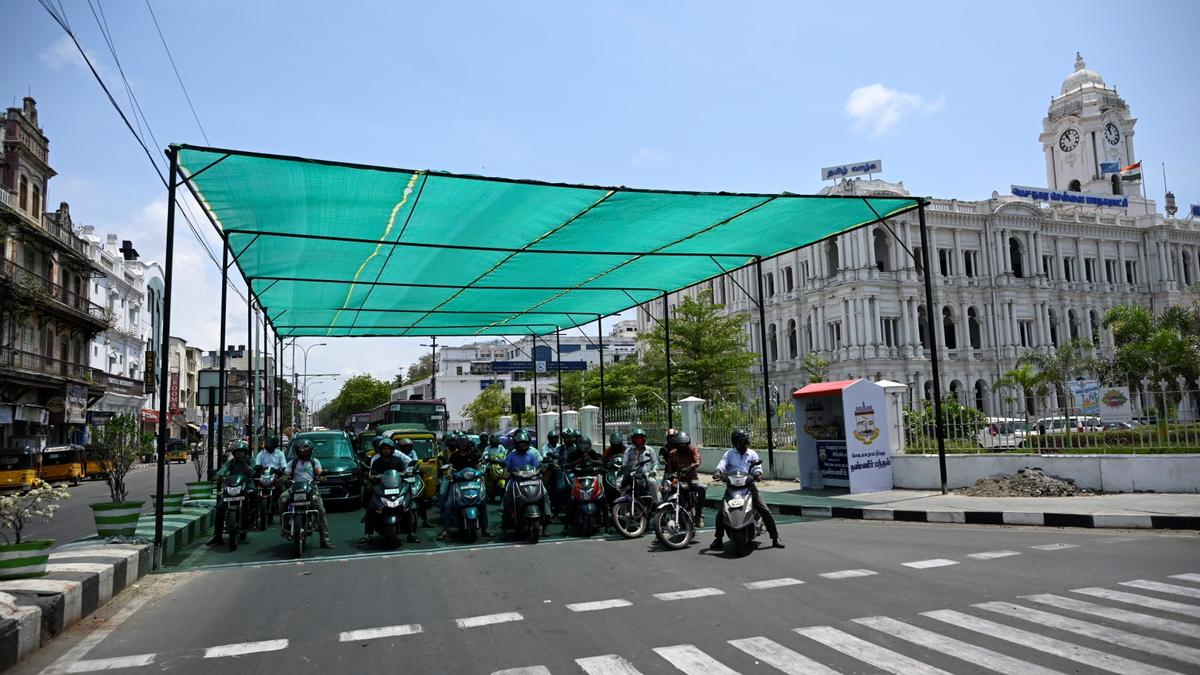 More shade pavilions to come up in Chennai: Mayor